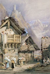 Un village alpin